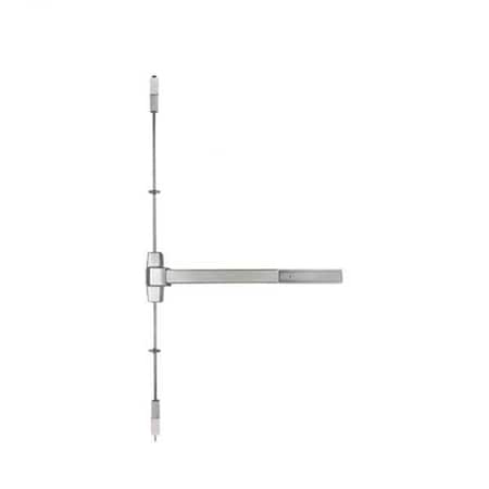 Kenaurd:Push Bar - AL - W/ Vertical Rod (Fire Rated)  (UL)